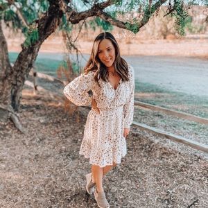 Lovestitch Starflower Off Shoulder Mini Dress